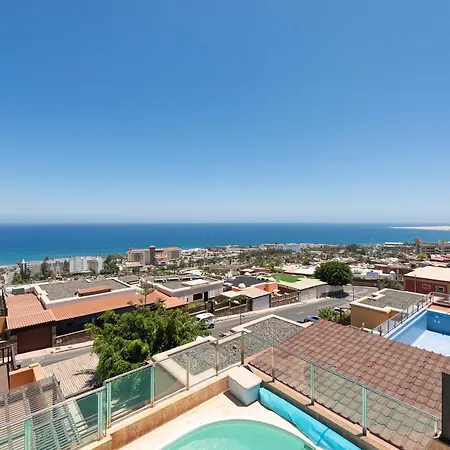 Luxury 5 Star Violetta With Amazing Sea View, Jacuzzi And Heated Pool San Agustín