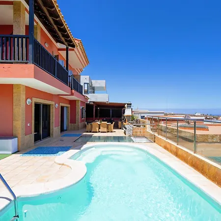 Luxury 5 Star Violetta With Amazing Sea View, Jacuzzi And Heated Pool * San Agustín